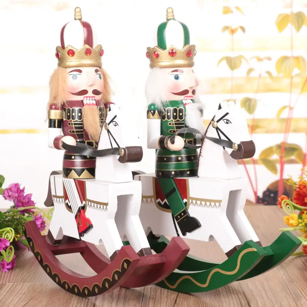 Новый рождественский деревянный Щелкунчик кукольный орнамент форма солдата