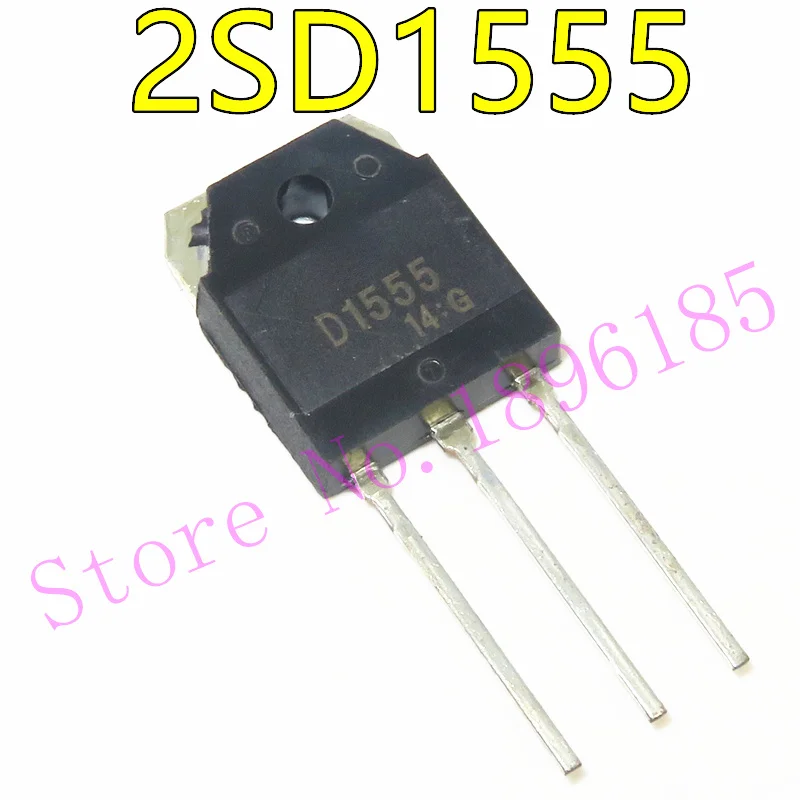 

1pcs/lot 2SD1555 D1555 TO-3PF In Stock NPN TRIPLE DIFFUSED(PLANAR SILICON TRANSISTOR)