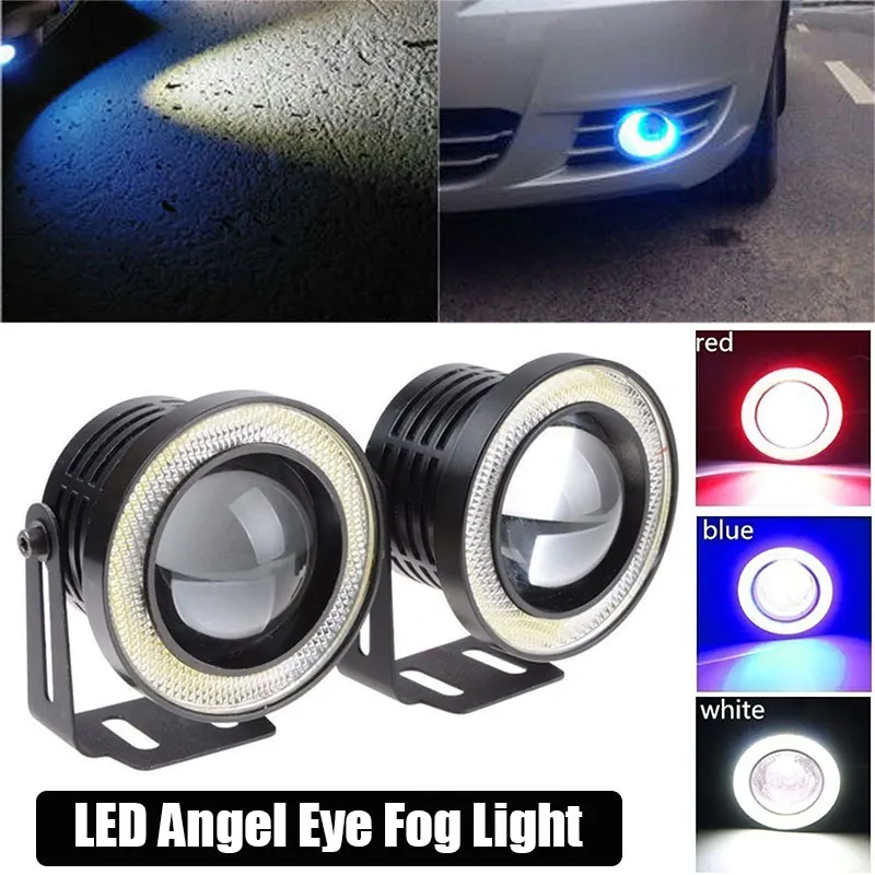 Универсальная противотуманная лампа Angel Eye COB Halo кольцевой проектор светодиодный