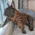 Роскошный дизайнерский свитер для собак, одежда для средних собак, теплая шерстяная одежда для французского бульдога, шнауцера, корги, костюм для домашних животных ZY3038