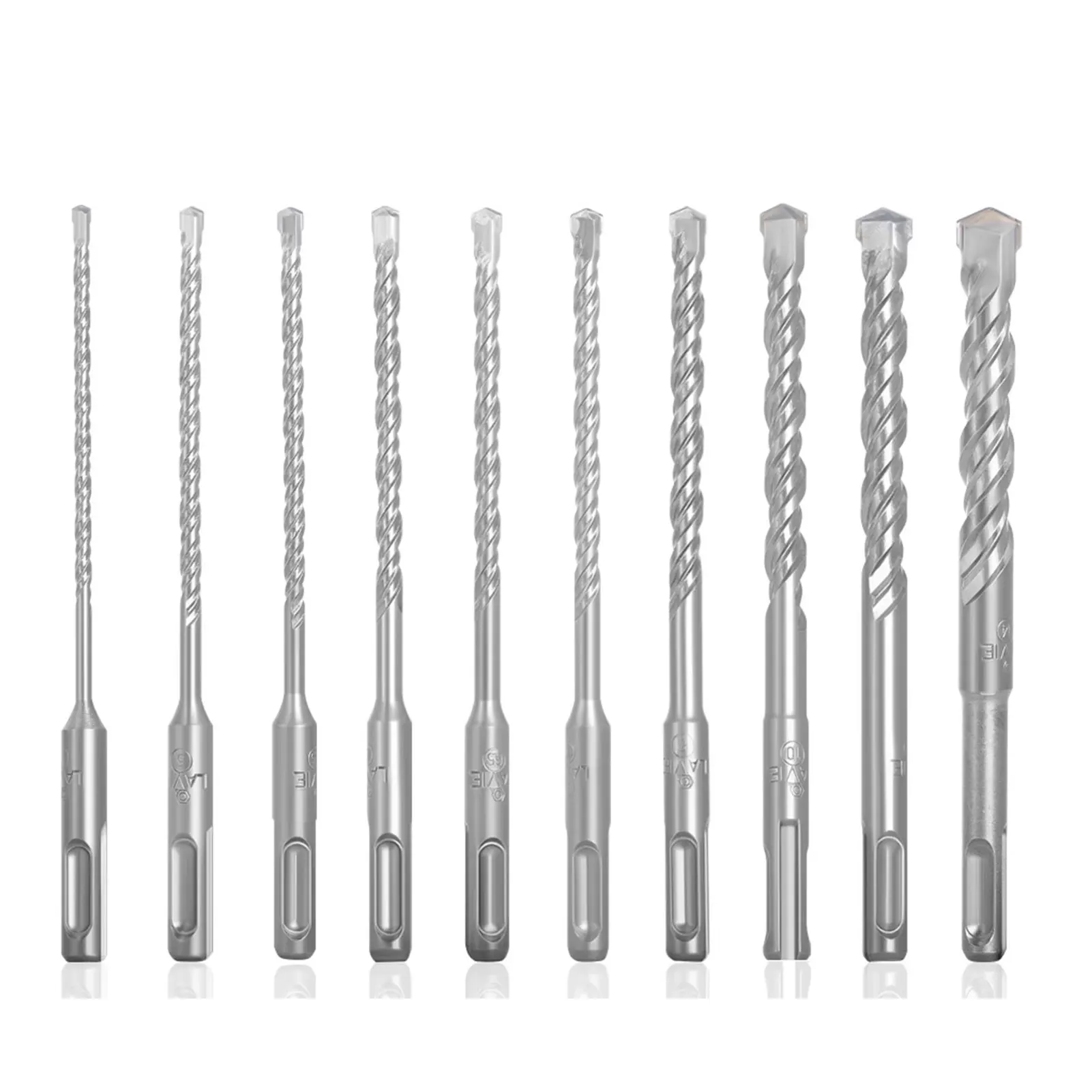 

With 4 Cutting Edges For Masonry Concrete Marble Glass Carbide Wood Mini Plastic Drill Bit Set Wall Brick Ceramic Tile Mirror
