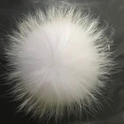 Помпоны DANKEYISI из натурального меха 13, 14, 15 см, шарики из меха енота и лисы сделай сам-Помпоны, помпоны из натурального меха для зимней шапки, шапки, сумки, шарфа