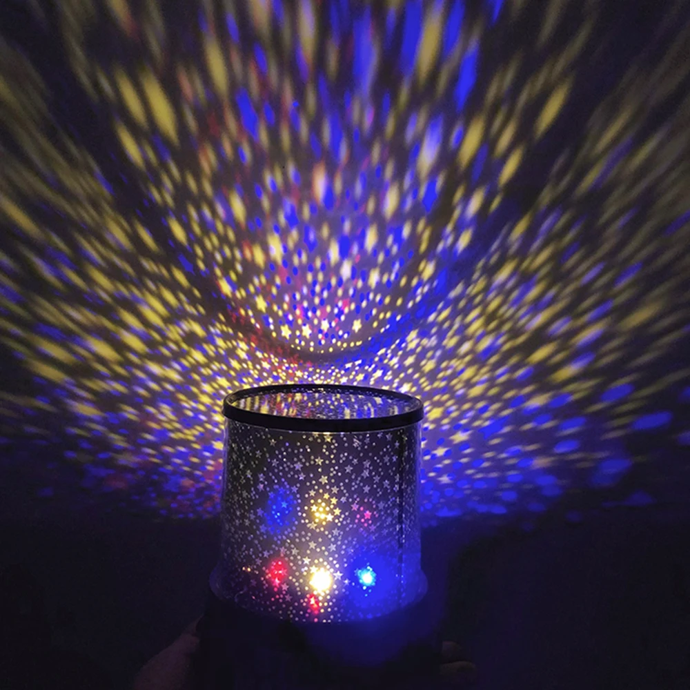 

Star Projector Light LED Starry Projection Lamp Children'S Room Decorated Night Light Bedroom Romantic Gifts Girls Boys