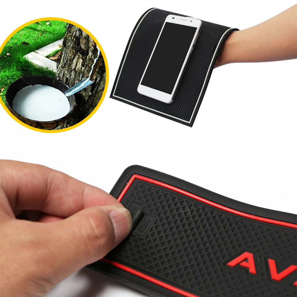 Противоскользящий резиновый коврик для подстаканника Chery Very Celer Fulwin 2 Storm бонус ZAZ