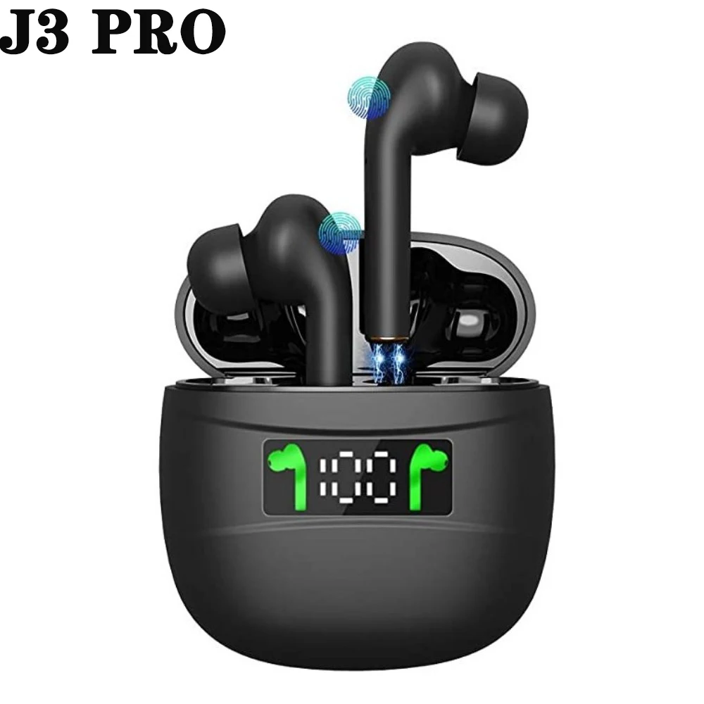 Новые J3 Pro TWS Bluetooth Беспроводные наушники с сенсорным управлением 5 0 9D стерео бас