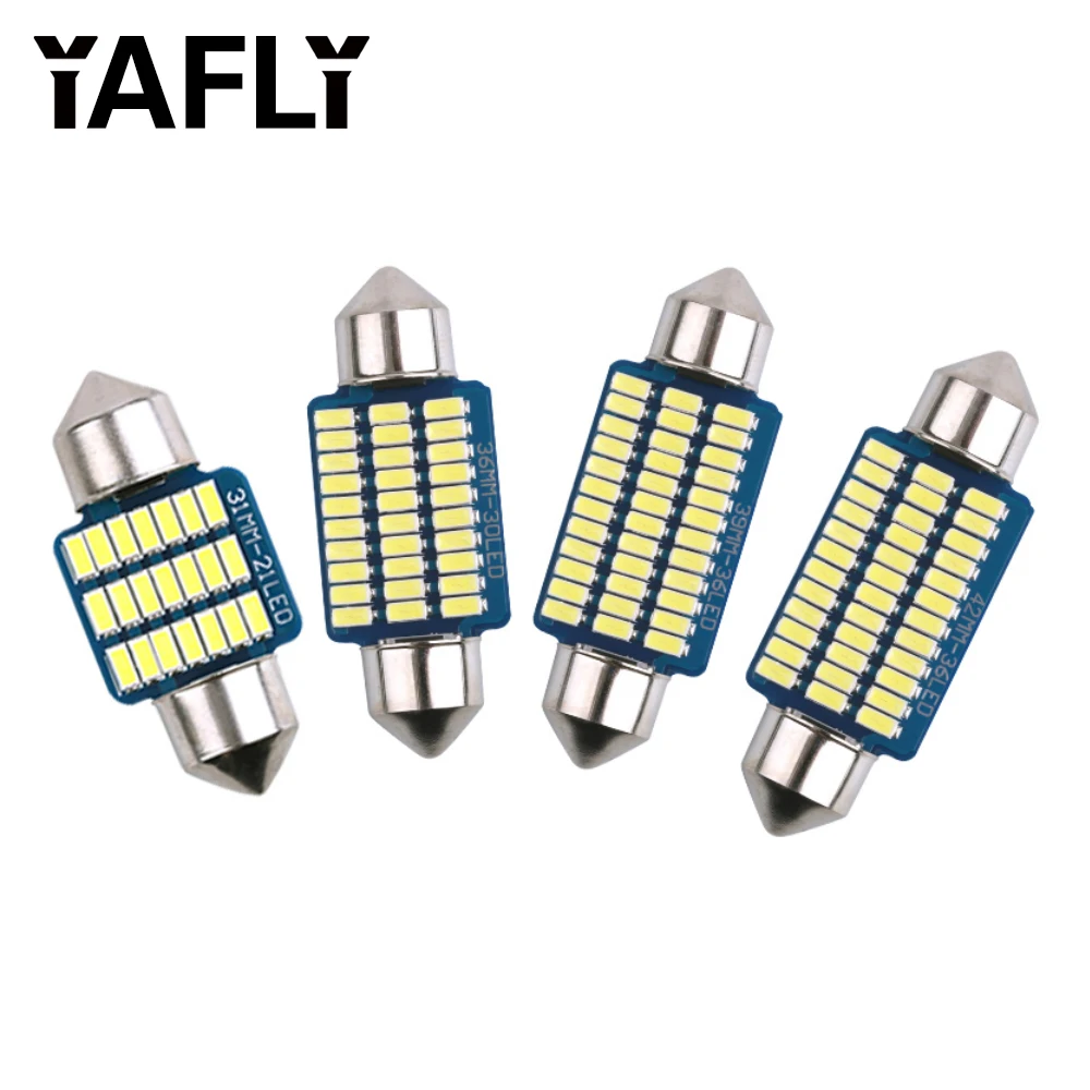 2x фестонная автомобильная светодиодная лампа светильник s сине голубой теплый