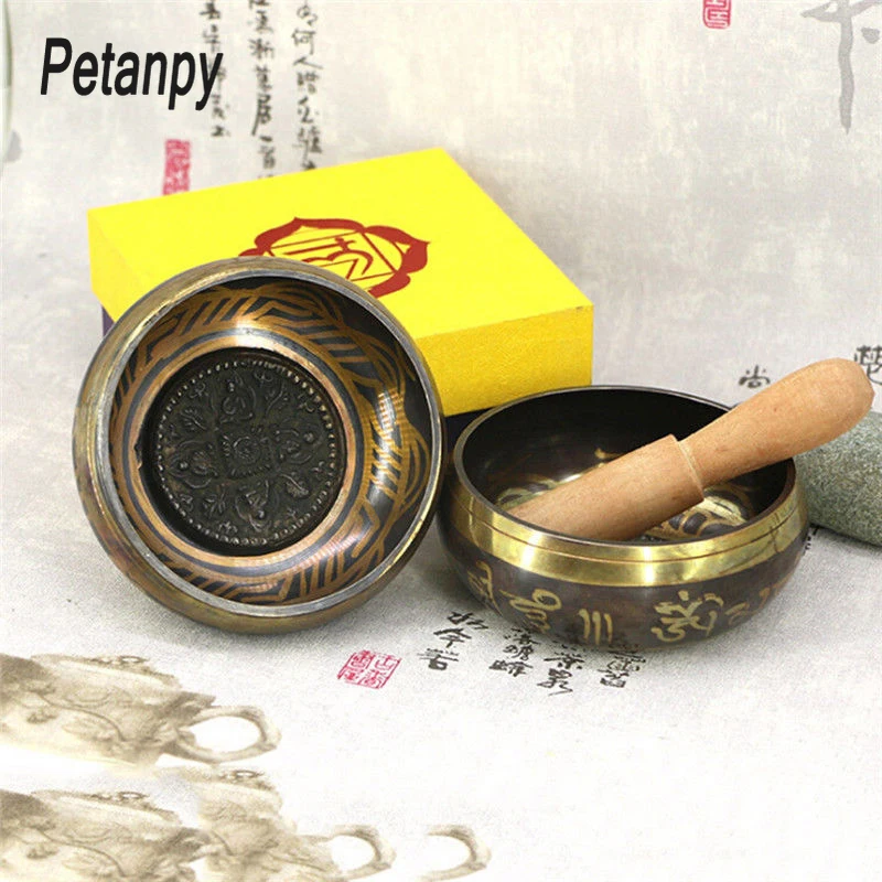 Тибетская поющая чаша декоративное настенное украшение для дома монахи сицзан в