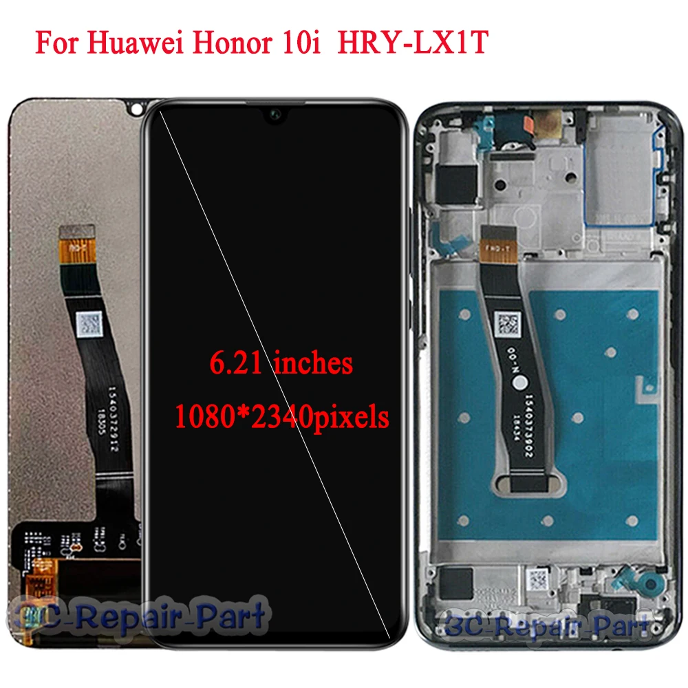 Новый ЖК дисплей для Huawei Honor 10i сенсорный экран honor рамка в сборе дигитайзер