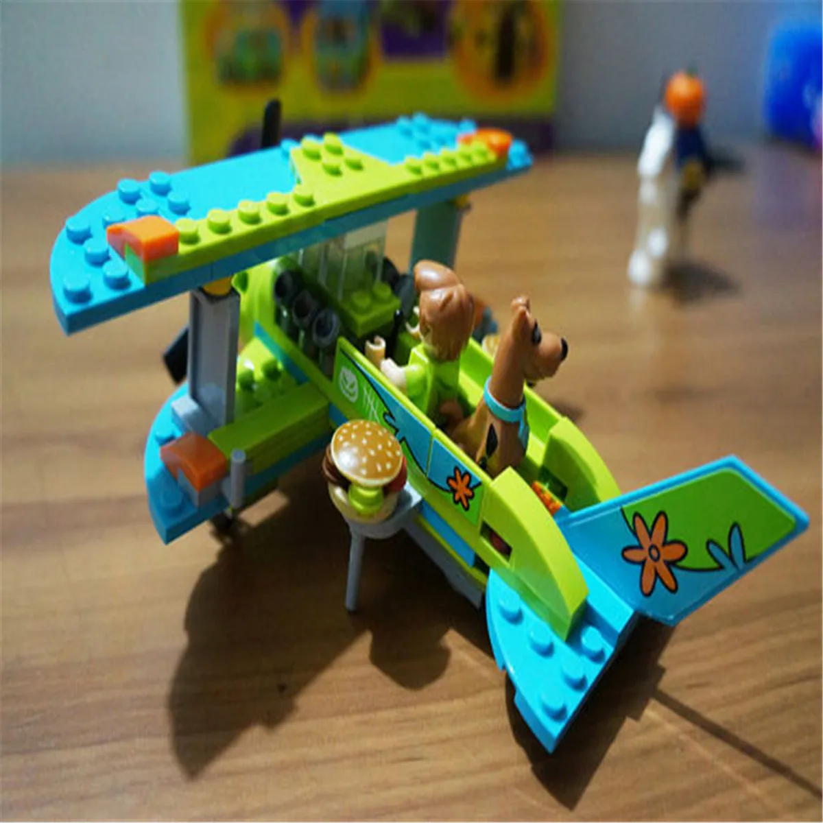 BELA 10428 10429 Scooby Doo строительные блоки модель обучающая игрушка для детей детские