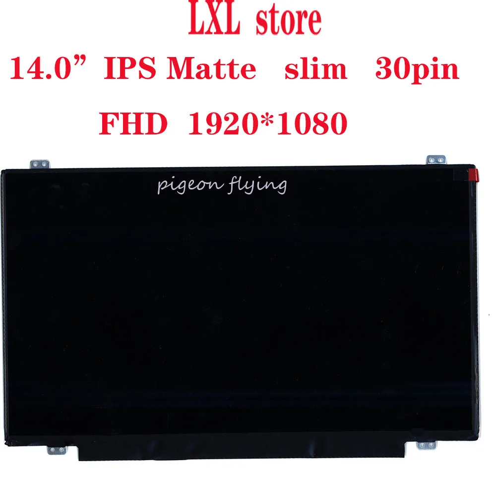 

ЖК-экран T450 для ноутбука Thinkpad 20BU 20BV 14,0 дюймов IPS FHD матовый тонкий 30pin FRU 04X5916 00HT622 P/N: LP140WF3 B140HAN01 100% ОК
