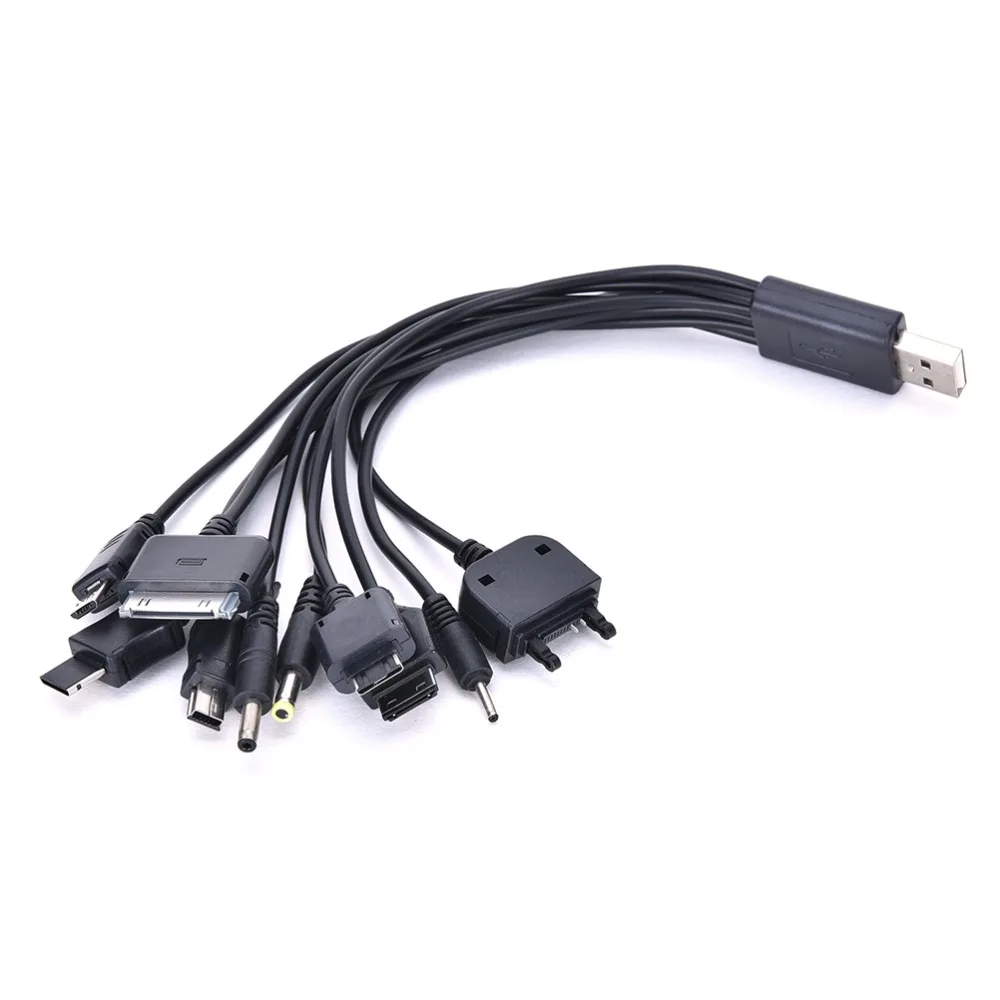 10 в 1 Выдвижной USB-кабель 2 0 Многофункциональный для зарядки многофункциональные