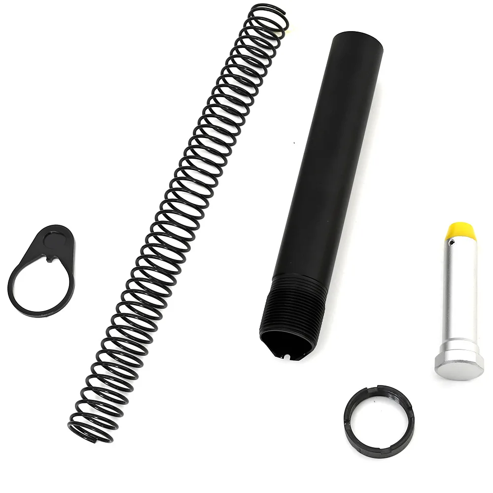 

The gun mlok Ar15 M4/M16 rear support core base connection spring buffer tube kit