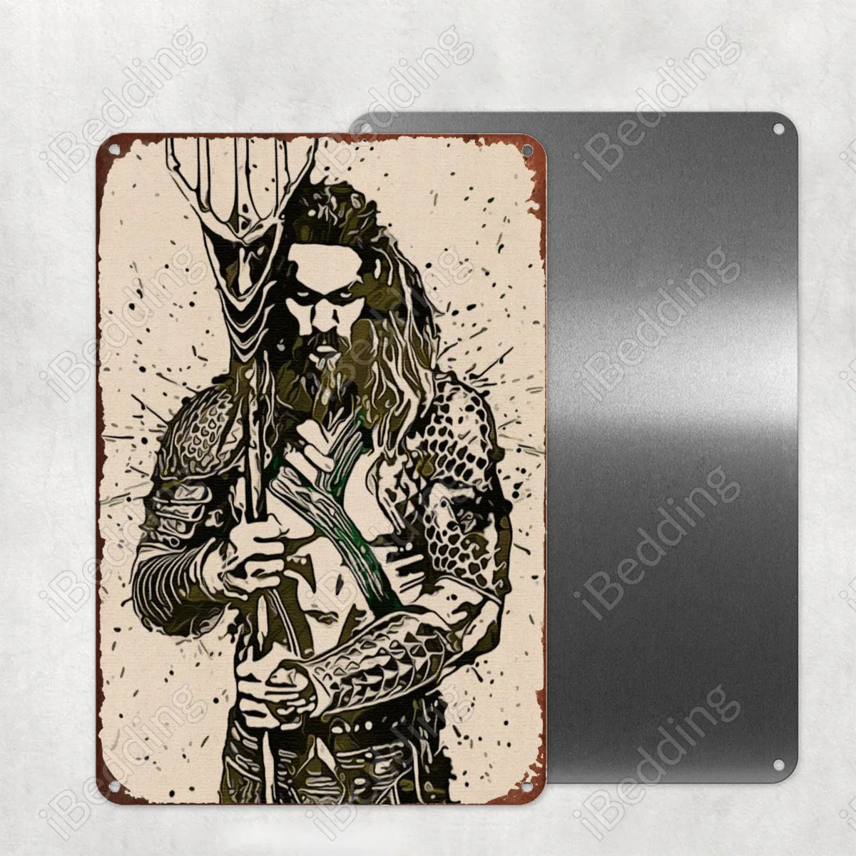 

Винтажные металлические знаки Aqua Man, номерные знаки размером 20 х0 см в стиле ретро, металлическая живопись, Декор для дома