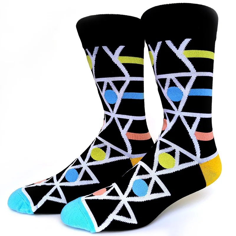 

57 Style New Funny Men Socks Dumbbells Pizza Panda Dollar Gorilla Flamingo Pattern Hip Hop Cool Colorful Sock For Men Long Skate