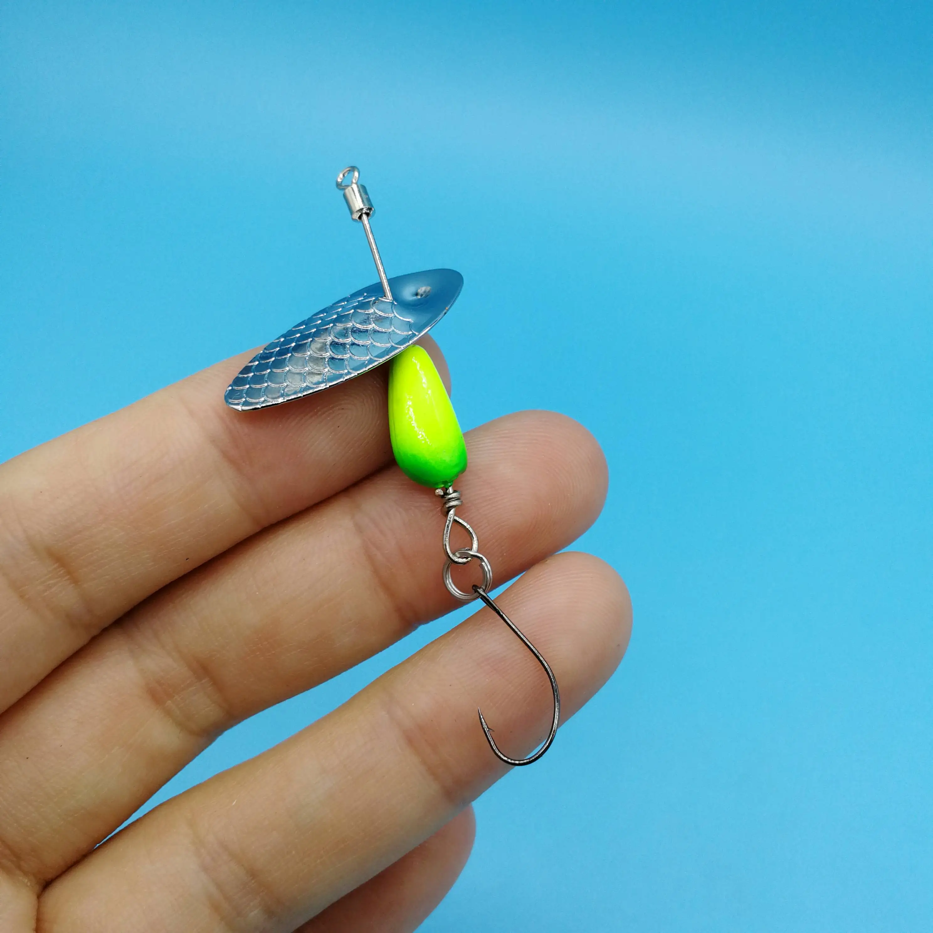 HOOFISH 20 шт./лот мини ложка приманка для спиннера 2 5g/4 5g новые металлические приманки