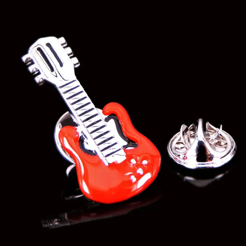 

Exquisite Men's Instruments Brooch Piano Drum Violin Gun Camera Brooches Suit Enamel Pin Shirt Scarf Badges Lapel Pins Jewelry
