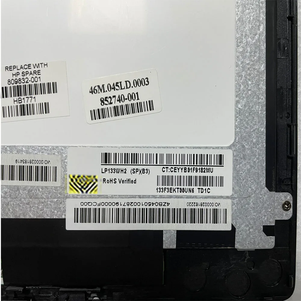 Online 13.3 ''LCD Touch Screen Digitizer Montage LP133WH2-SPB3 Für HP Pavilion X360 13-S Serie 13-S1000 13-S150SA S128N Rechts Verbinden
