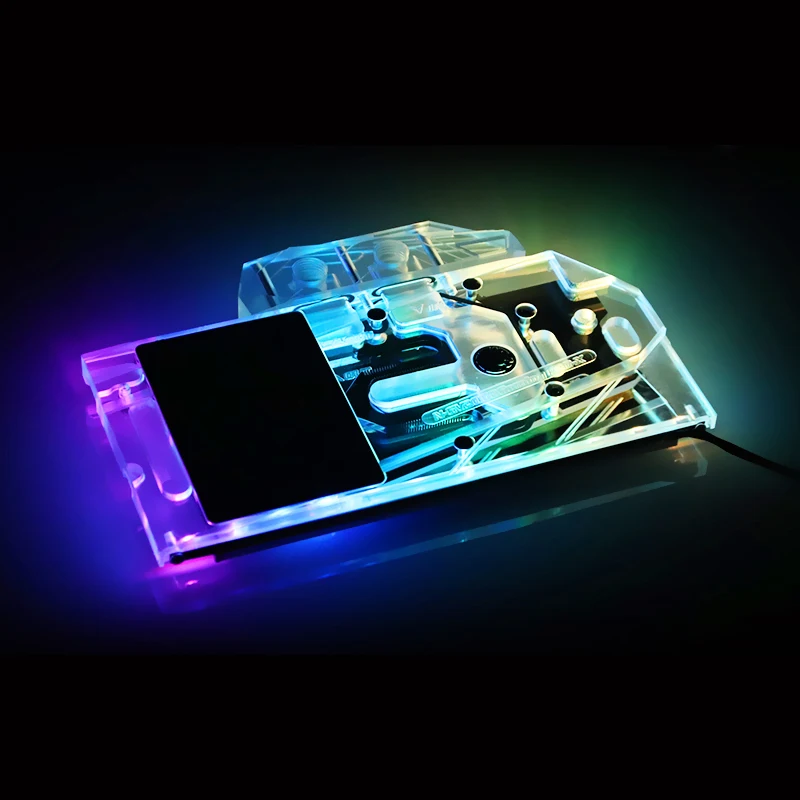Водный блок Bykski GPU для Gigabyte Geforce RTX2060 Gaming OC PRO 6G 1660Ti/1660 полное покрытие N GV2060Gaming