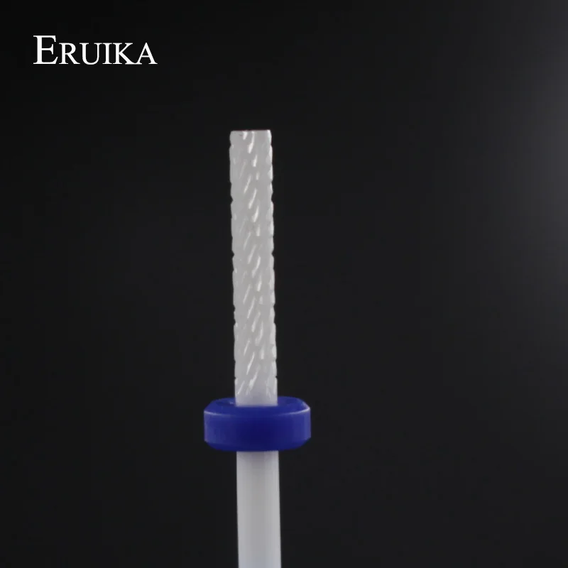 ERUIKA, керамические сверла для ногтей, фреза для удаления заусенцев и кутикулы, инструменты для маникюра