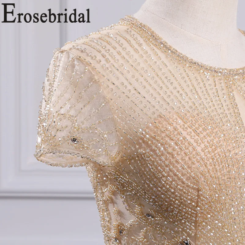 Erosebridal, короткий рукав, Русалка, вечернее платье с бюстгальтером, элегантное, на молнии, сзади, длинное, официальное, женское, вечернее платье, платье для вечеринки