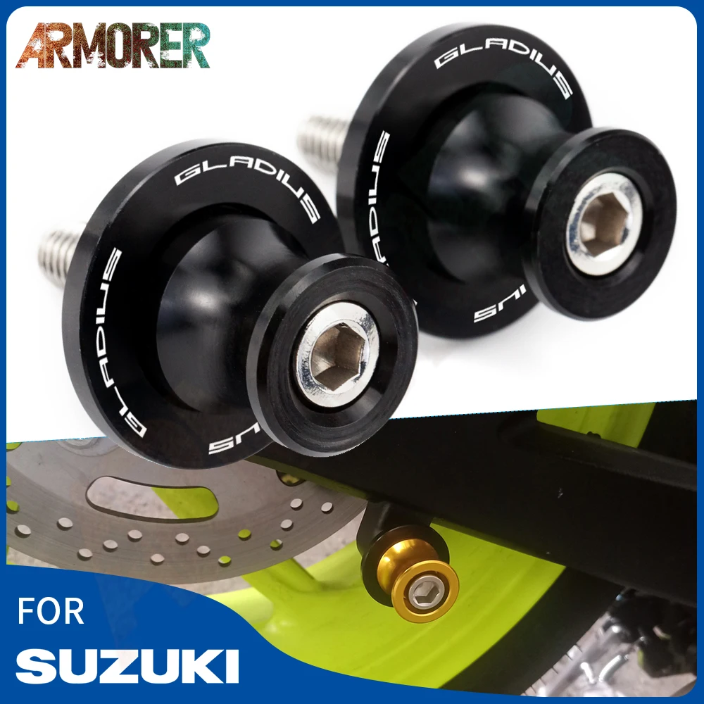 

SFV 650 GLADIUS Swingarm Spools Slider Stand Screws Motorcycle Accessories For SUZUKI Gladius 650 SFV650 GLADIUS 2009 - 2015