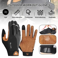 unisex winter thermal warm cycling gloves non slip full finger gloves smart touch screen breathable cycling motorcycle gloves