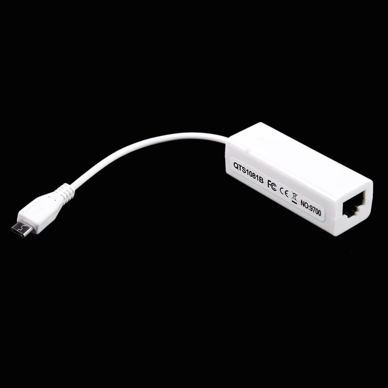 

mini USB 5 Pin 10/100 Mbps RJ45 LAN Ethernet Adapter for Tablet PC