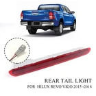Динамический третий 3-й стоп-сигнал, задний стоп-сигнал для Toyota Hilux Revo Vigo 2015 2016 2017 2018, красный корпус