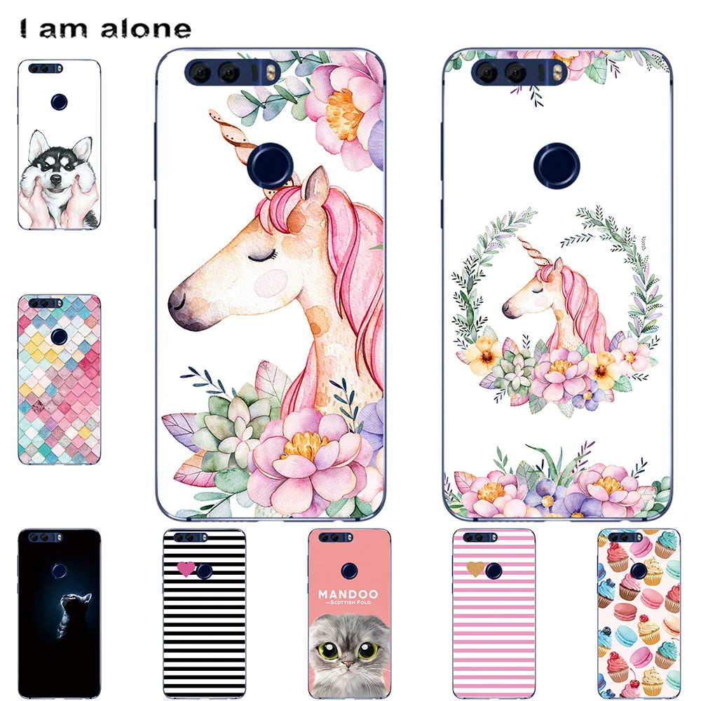 

Phone Cases For Huawei Honor 8 8 Lite 8 Pro 8A 8 Smart Cute Back Cover Mobile Fashion Bags Free Shipping