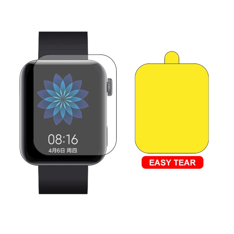 Для умных часов Xiaomi защита экрана Гидрогелевая пленка полное покрытие защитная