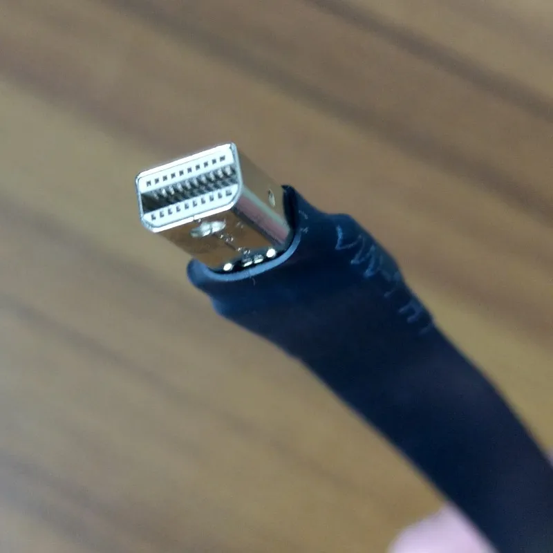 DP стандартный мини displayport1.2 Удлинительный кабель высокой четкости скошенная