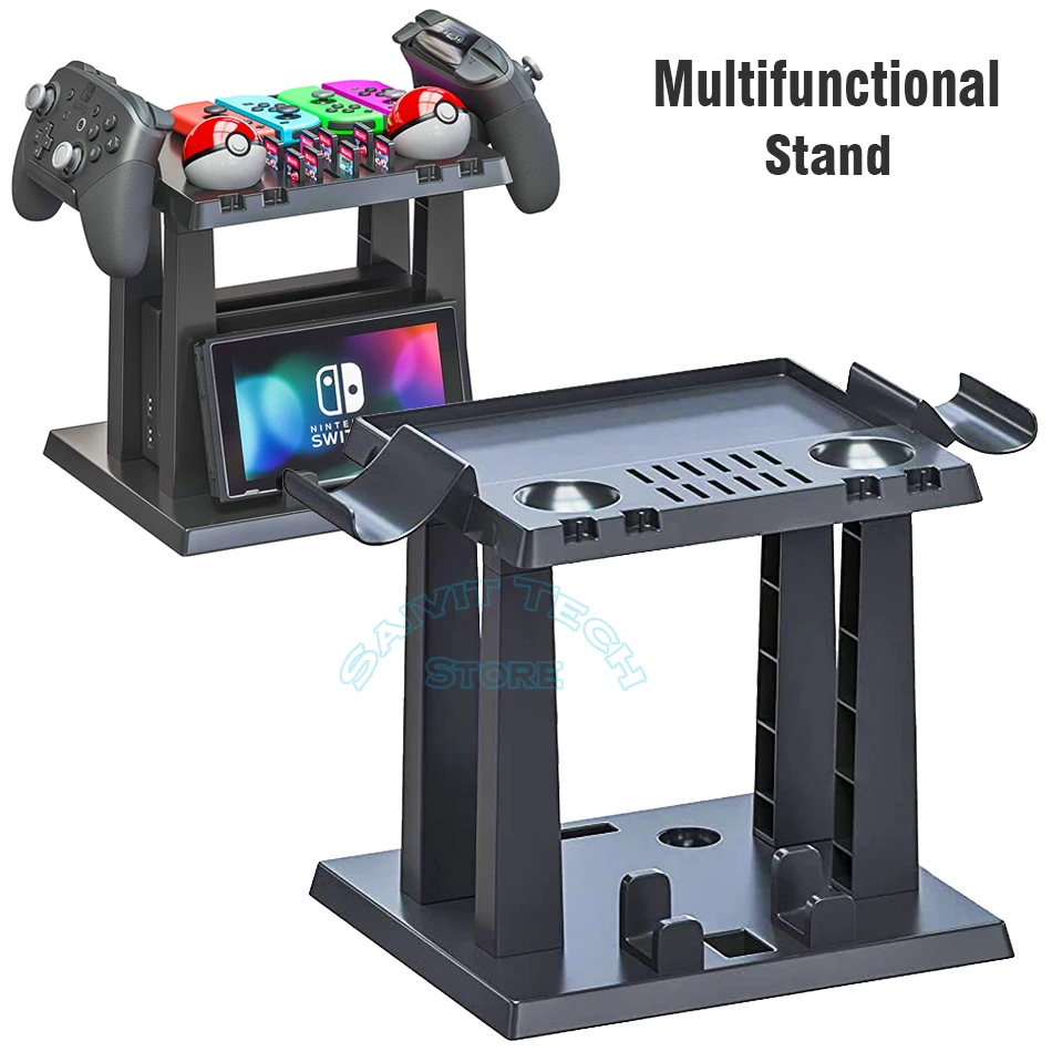 

Multifunction Nintend Switch Stand &Game Console Accessories &Game Disc&TV Dock Storage Bracket Holder Tower for Nintendo Switch