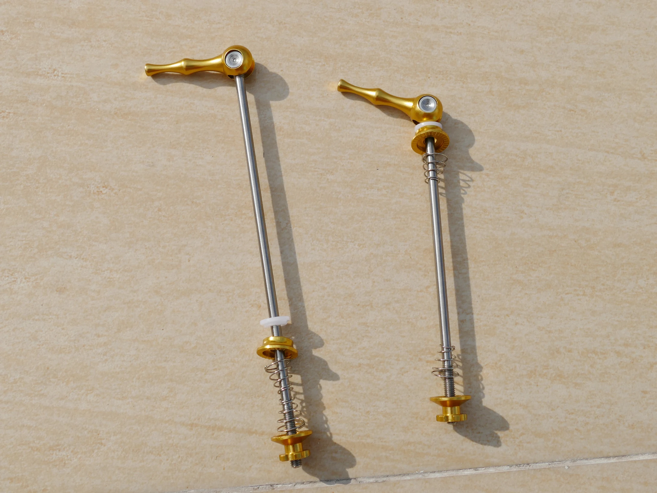 QR 1 желтая Высококачественная титановая БЫСТРОРАЗЪЕМНАЯ шпажка для