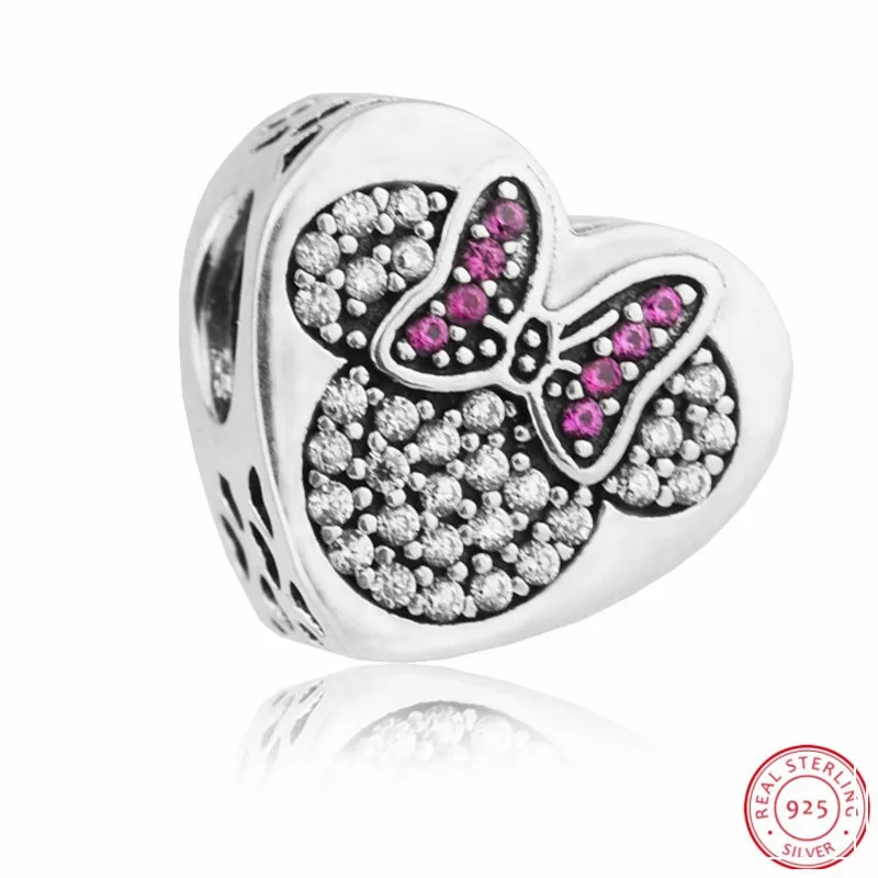 S925 стерлингового серебра день рождения торт шарм и бусины Подходит для Pandora чтобы