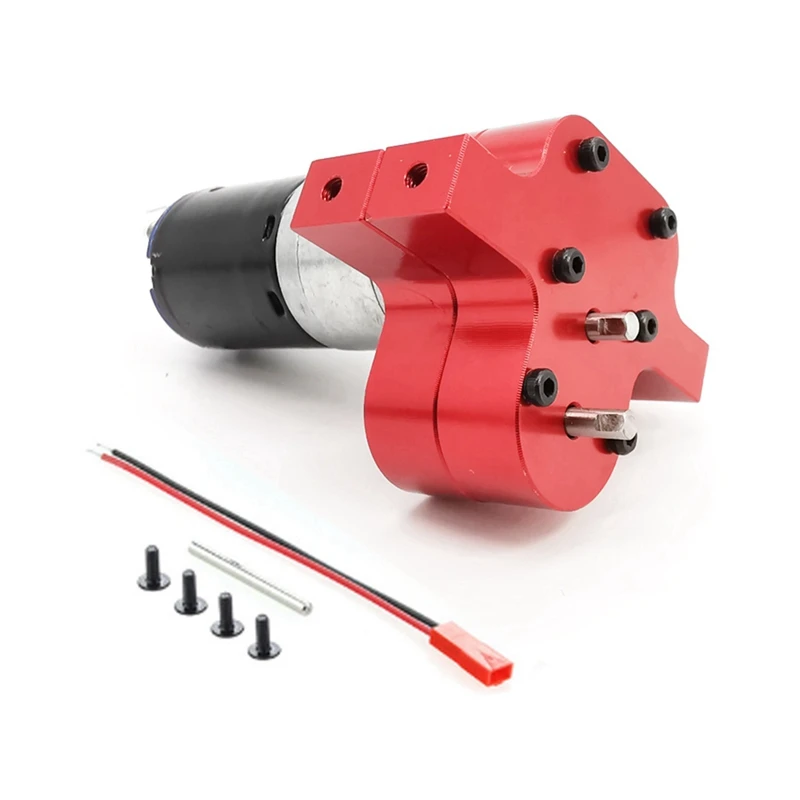 

Metal 370 Motor Gearbox Gear Box for WPL C14 C24 B1 B24 B36 MN D90 D96 D99 MN98 MN99S RC Car Upgrade Accessories