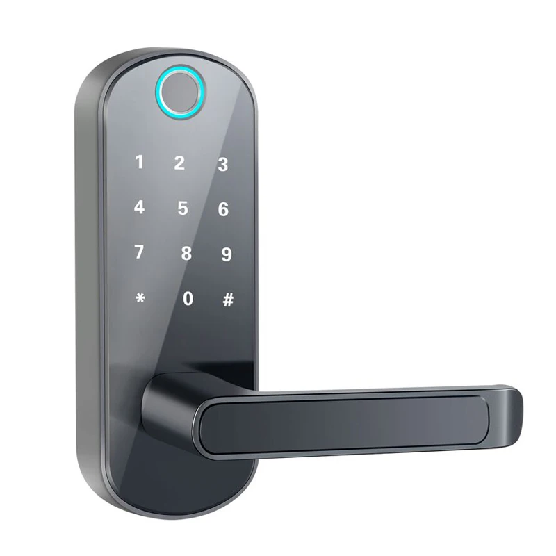 Новый биометрический дверной замок с распознаванием отпечатка пальца