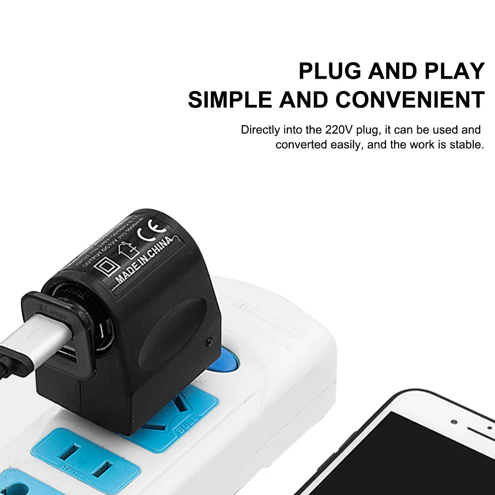 12V DC Car Power Adapter Cigarette Lighter 220V AC To Socket Converter Home Auto EU/US Plug charger Accessories | Автомобили и