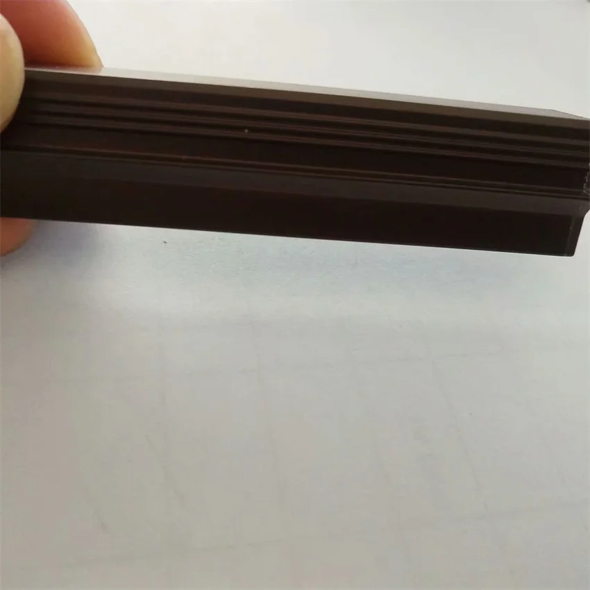 Online Trasporto Libero 2 M/pz 50 M/lotto Profilo In Alluminio Con La Copertura Lattea E Alla Fine Cappellini E Clip