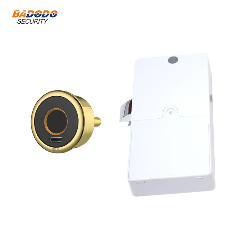 Умный мини замок для шкафа с отпечатком пальца биометрический Электрический