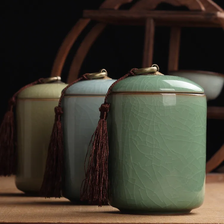 Jia-gui luo китайская керамическая чайная коробка ruyao kiln очень настойна. Каждый горшок имеет свою уникальную текстуру. В удивить