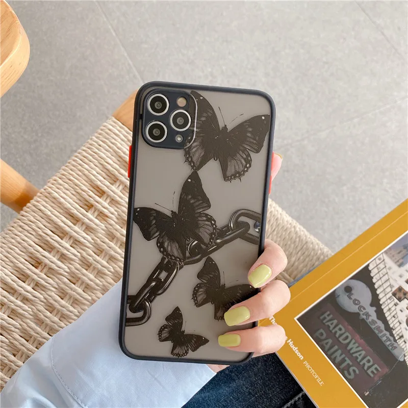 Чехол-бабочка для iphone 11 Pro Max 7 8 plus X XR XS SE 2020 | Мобильные телефоны и аксессуары