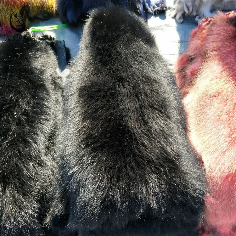 Натуральная меховая кожа/окрашенная в енот кожа derma Peel|fur skin|raccoon skindyed fur |