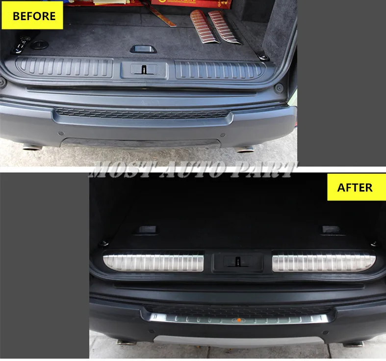 Накладка на порог заднего бампера для Land Rover Range Sport 2014 2019 автомобильные