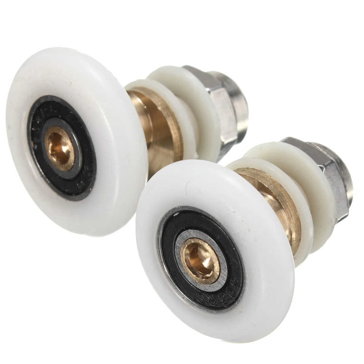 Сменная латунная душевая дверь 25 мм 4 шт./лот роликовая дорожка для ванной