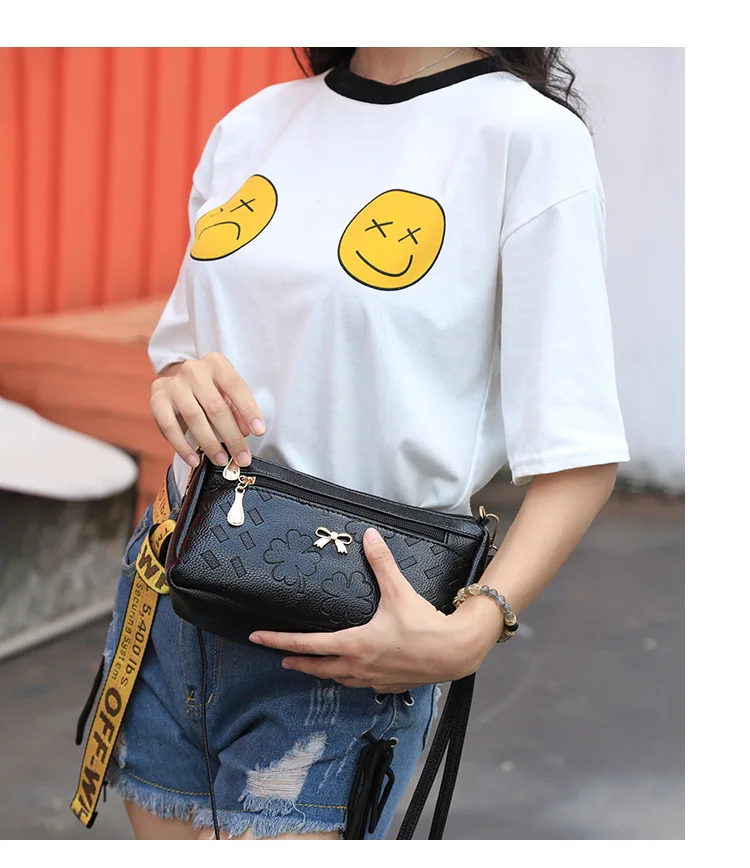 

Hot Sale Handbags Delicate Design Flower Print Casual Messenger Bags Women Sheepskin Shoulder Crossbody Handbags XBH60-XBH64