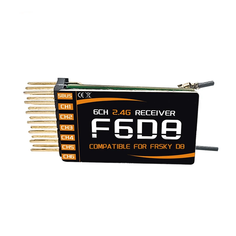 F608 F610 Corona 6ch SBUS JUMPER R1 Compatible D8/D16 XSR XM+ Receiver S-Bus CPPM Smartport FrSky X9D X9E X9D PLUS X12S X10 X20