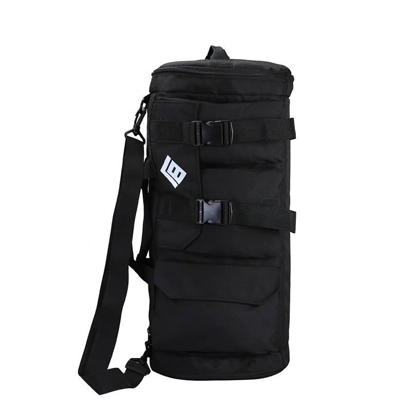 

Multifunctional Men's Trend Backpack Independent Shoes Travel Backpack Female Cylinder Gym Bag