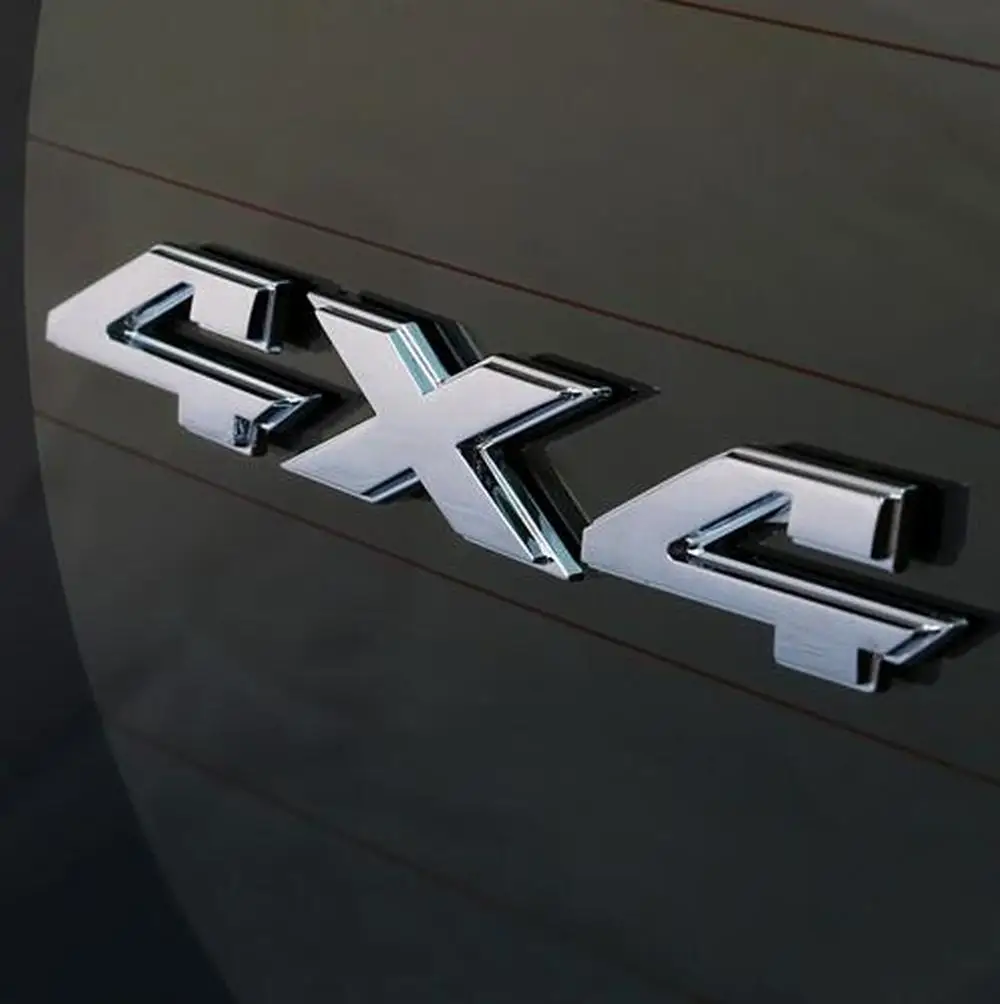 DSYCAR 2 шт. 3D ABS 4X4 Автомобильная наклейка на четыре колеса эмблема значок для Jeep BMW Ford