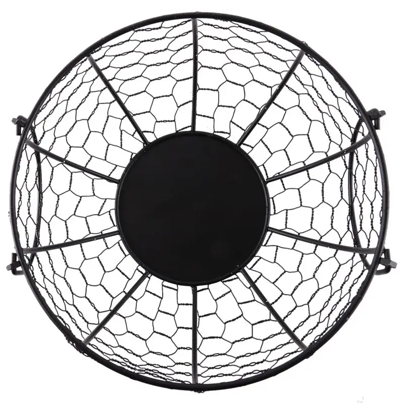 

Iron Egg Storage Basket Snack Fruit Basket Creative Collection Ceramic Hen Oraments Decoration Kitchen Accessories