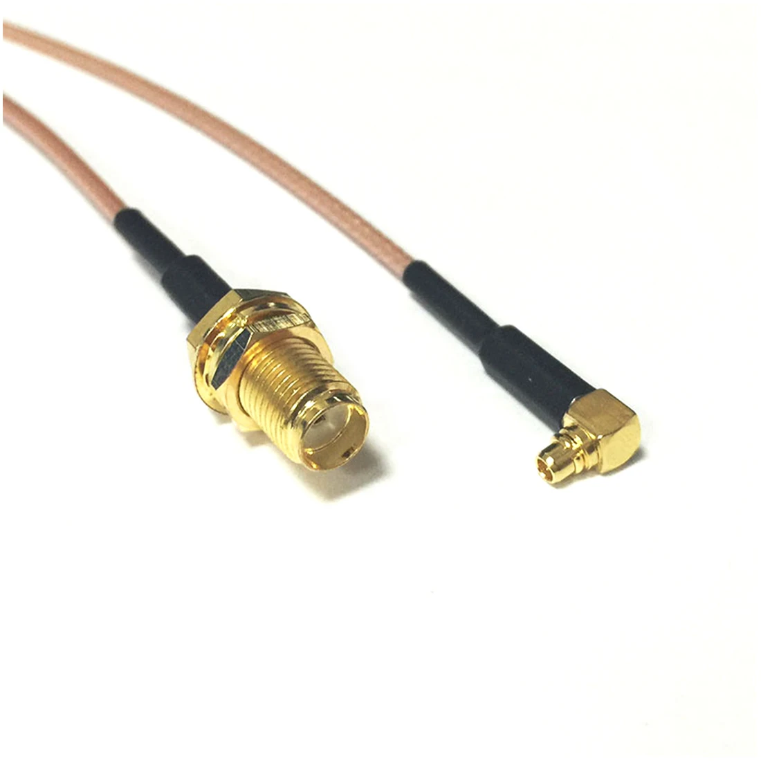 SMA Гнездовой гаечный переключатель MMCX Мужской кабель Pigtail RG178 15 см 6 дюймовый